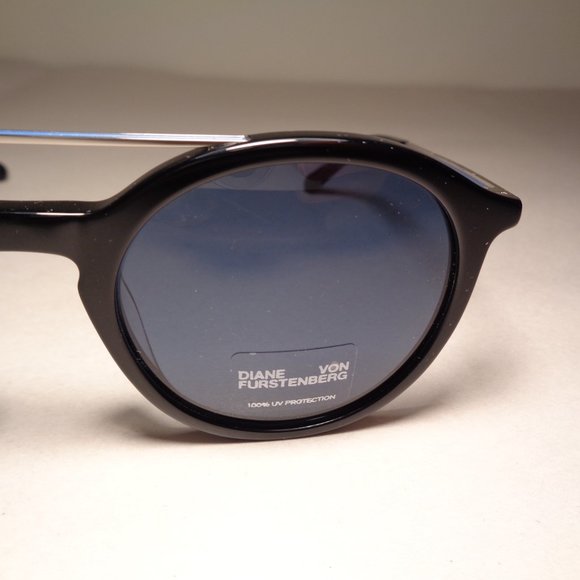 Diane von Furstenberg DANIELLE Black New Women\'s Sunglasses main image 11
